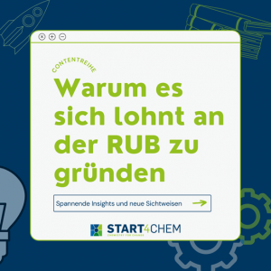 Warum lohnt es sich an der RUB zu gründen?