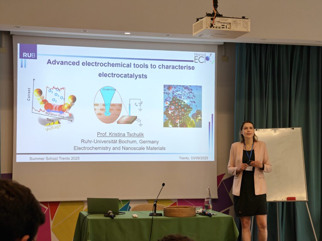 Kristina Tschulik presenting at ELCATS 2025